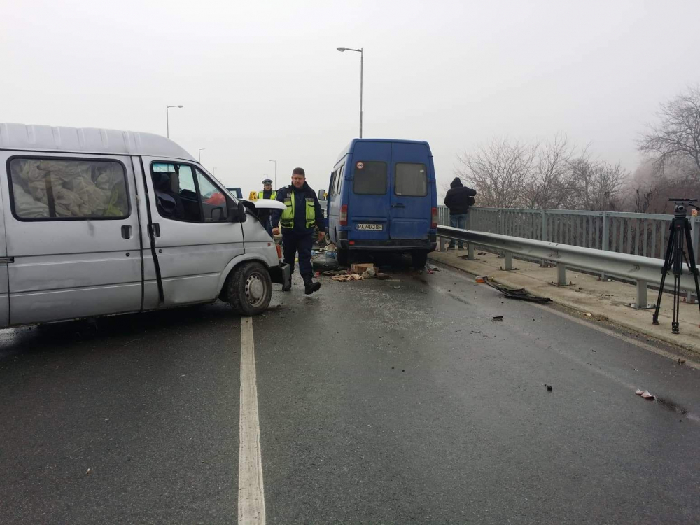 Жестока катастрофа на главния път Бургас - Варна!