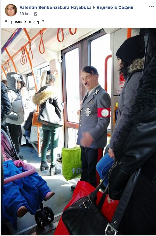 Шок в София! Най-омразният диктатор в света се вози в трамвай 7, столичани не вярват на очите си (СНИМКА)