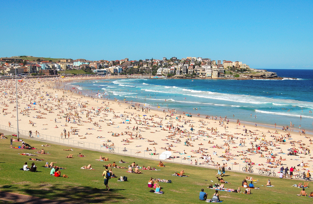 В Австралия в момента е нещо страшно, а ходенето на плаж – опасно за живота