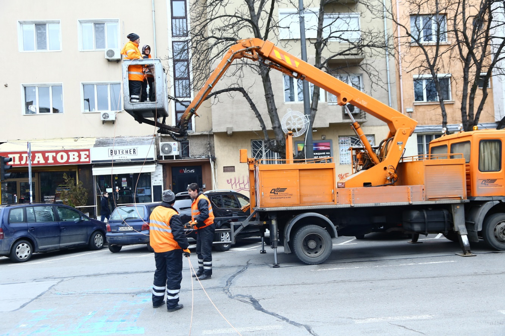 Започват нови ремонтни дейности в центъра на София