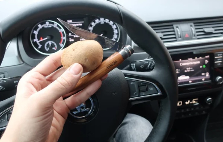Защо всеки шофьор трябва да има по 1 картоф в колата (СНИМКИ/ВИДЕО)