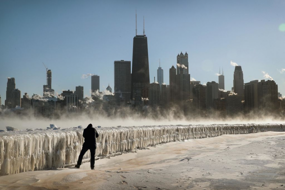 В „българския“ Чикаго по-студено от Антарктида! 7 умряха от студ в Щатите (СНИМКИ/ВИДЕО)