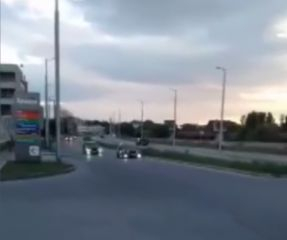 Кошмар в Пловдив! Джигити обърнаха булевардите на писта (ВИДЕО)