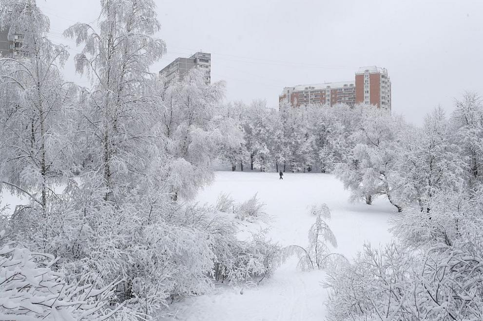Счупени рекорди и екстремни температури - Москва е затрупана (СНИМКИ)