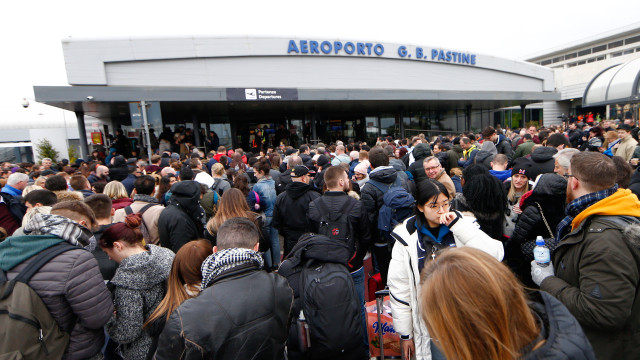 Извънредна ситуация на летището "Чампино" в Рим