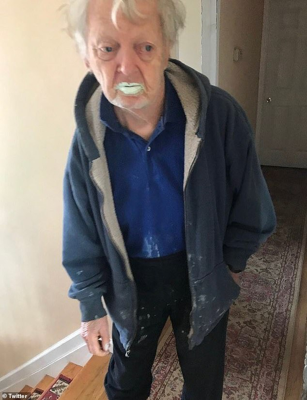 90-годишен дядо сбърка и погълна боя вместо кисело мляко, а след това учуди с реакцията си (СНИМКИ)
