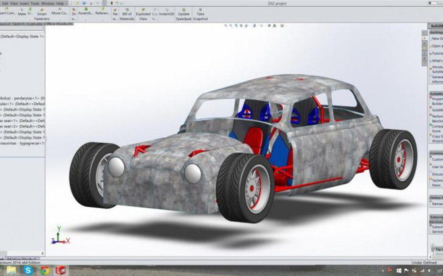 Лукас направи 3D модел на кола като ЗАЗ-965, а две години по-късно се появи Франкенщайн (СНИМКИ)