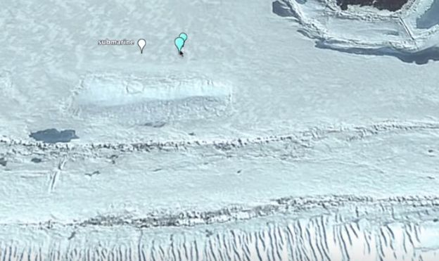 Блогър откри подводница на Хитлер сред ледовете на Антарктида (ВИДЕО)