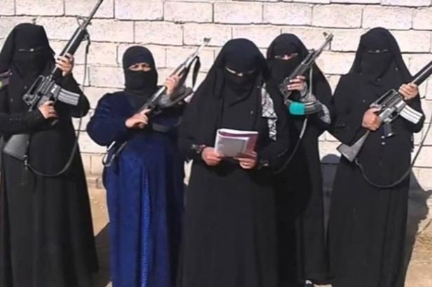 Обещаха на жените на терористите вечна Ислямска държава