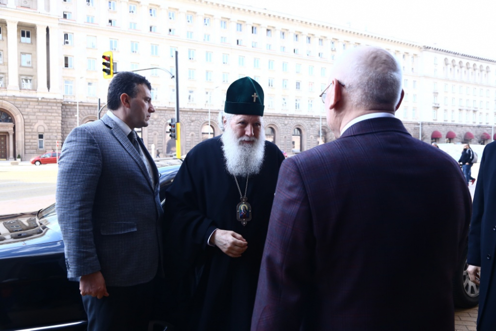 Патриарх, мюфтия и Борисов заедно в Министерски съвет (СНИМКИ)