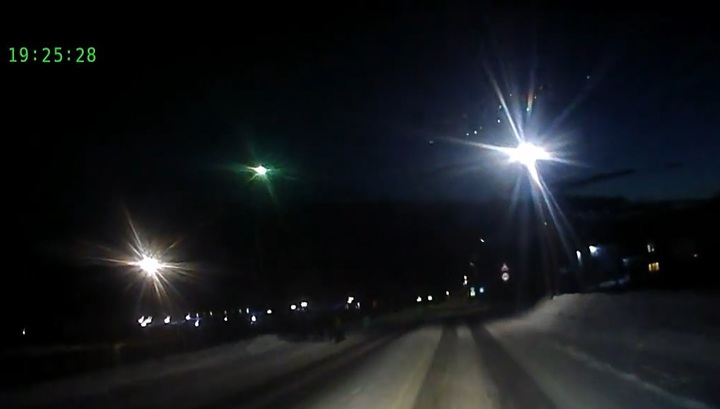 Видеорегистратор засне голяма мистерия в небето над Красноярск
