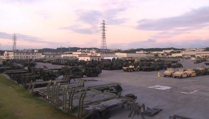 Взрив в американска военна база в Япония
