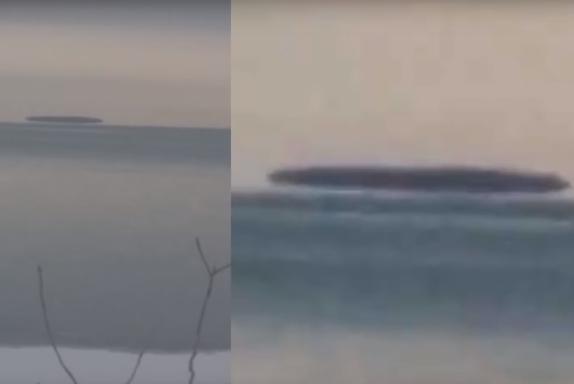 Над езеро Ери в САЩ се появи гигантска "летяща чиния" (ВИДЕО)