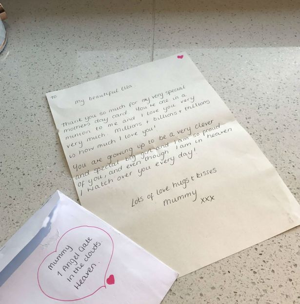 Покъртително! Момиченце написа писмо до мъртвата си майка и получи отговор