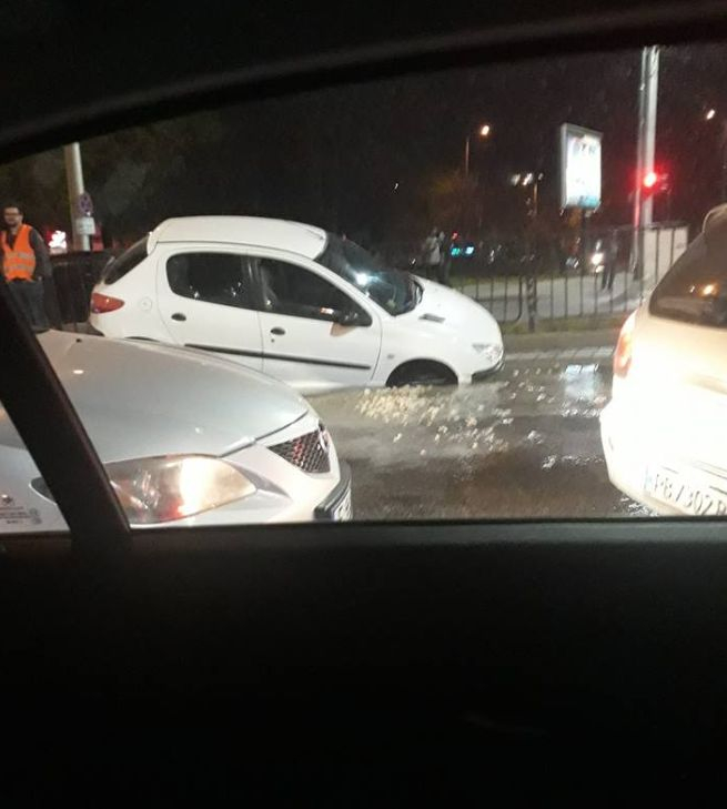 Зрелищна катастрофа в Пловдив (СНИМКА)