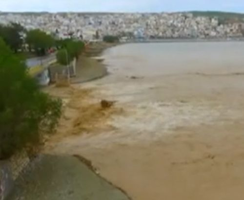 Ужасяващо бедствие на остров Крит