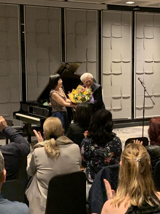 За втора година японската пианистка Фумие Фукуи изнесе концерт в зала “Киото” в хотел Marinela Sofia 