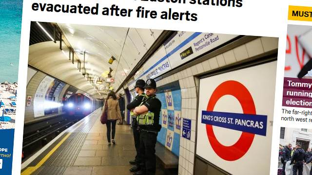 Паника! Извънредна ситуация в лондонското метро 