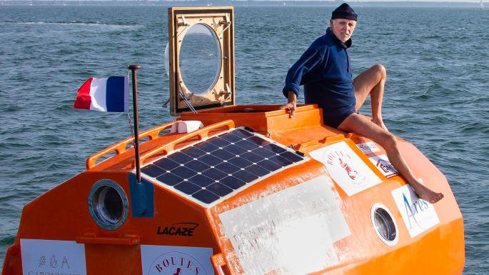 Пътешественик прекара 122 дни във варел в Атлантическия океан (ВИДЕО)