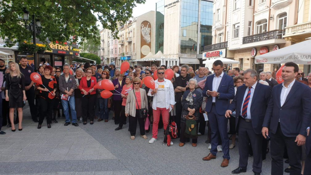 Сергей Станишев от Пловдив: На 26 май изборът е между статуквото или промяната сега