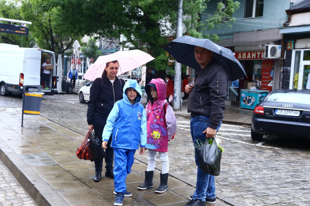 НИМХ с шокираща статистика за дъжда в София