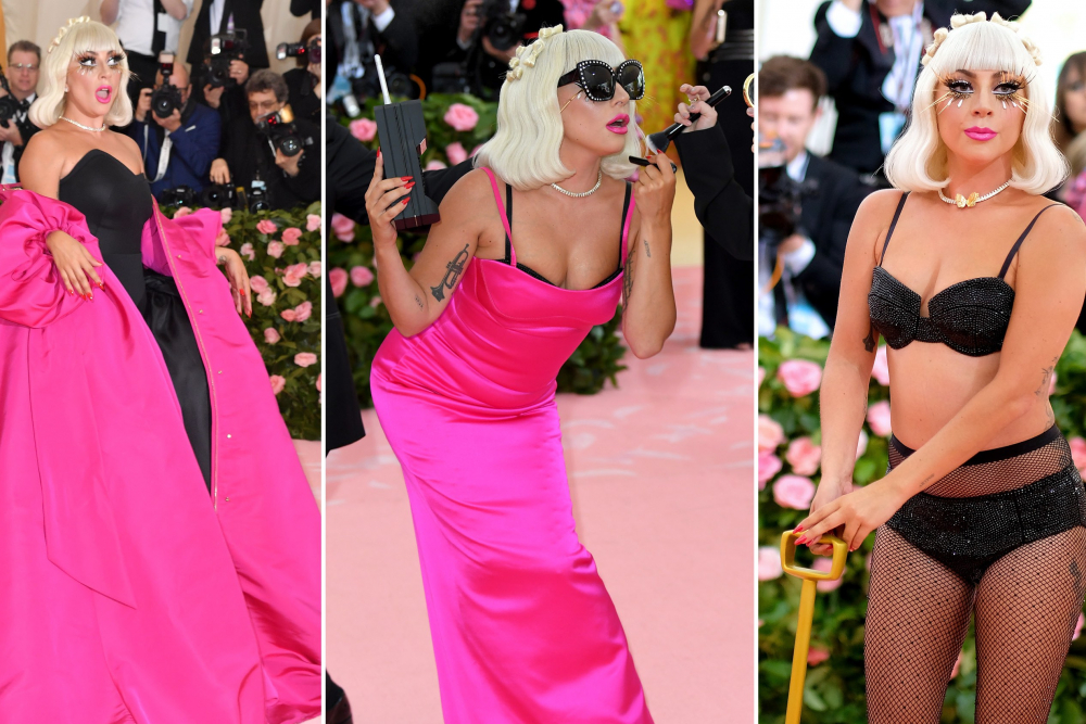 Лейди Гага направи стриптийз на червения килим и смая публиката (СНИМКИ/ВИДЕО)