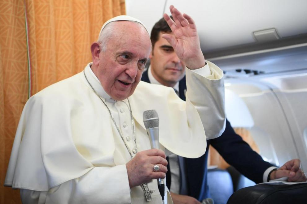 Папата направи ексклузивен коментар за отношенията с православната църква