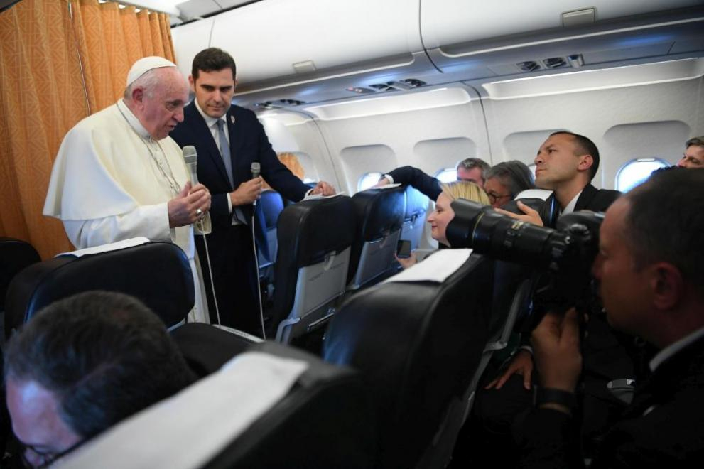 Папата направи ексклузивен коментар за отношенията с православната църква
