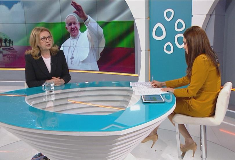 Румяна Бъчварова разкри специалното изискване на папата за посещението у нас