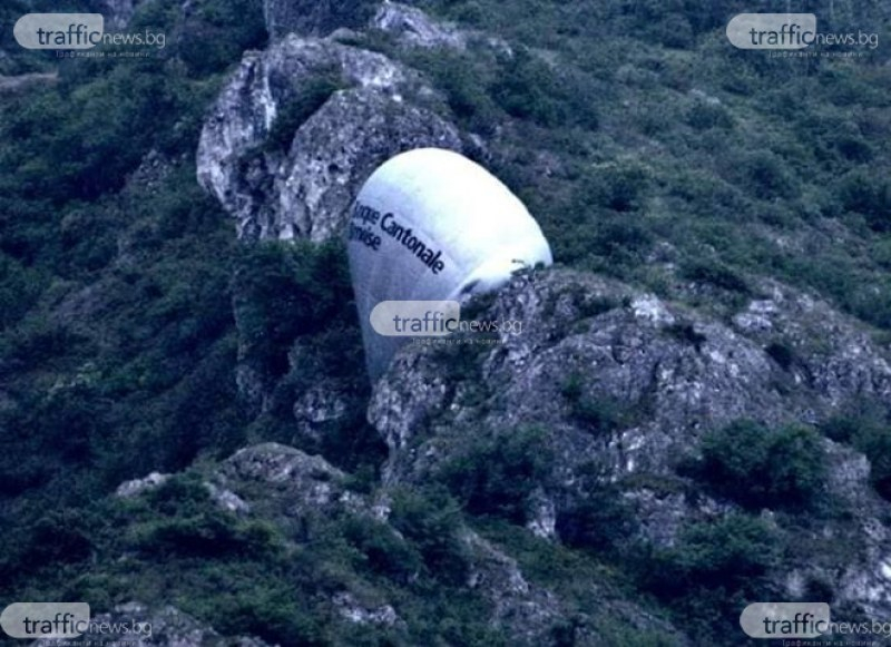 Първа версия за зловещия инцидент с балон в Родопите (СНИМКИ/ВИДЕО)
