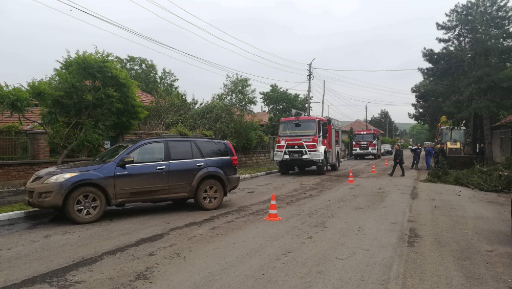Невиждана стихия удари свищовско село (СНИМКИ)