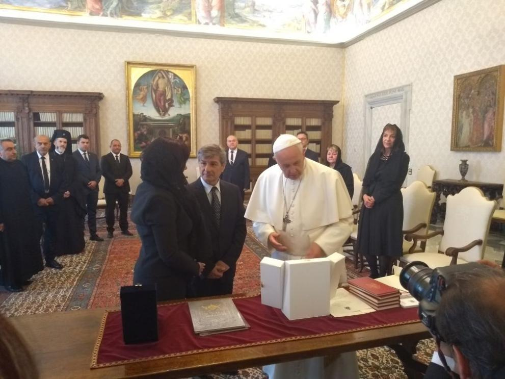 Папа Франциск с послание към България за 24 май 