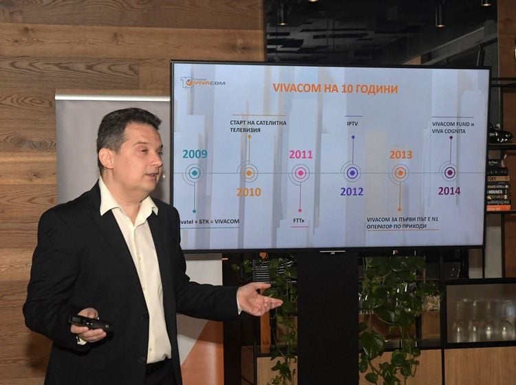 VIVACOM запазва лидерската си позиция на българския телеком пазар