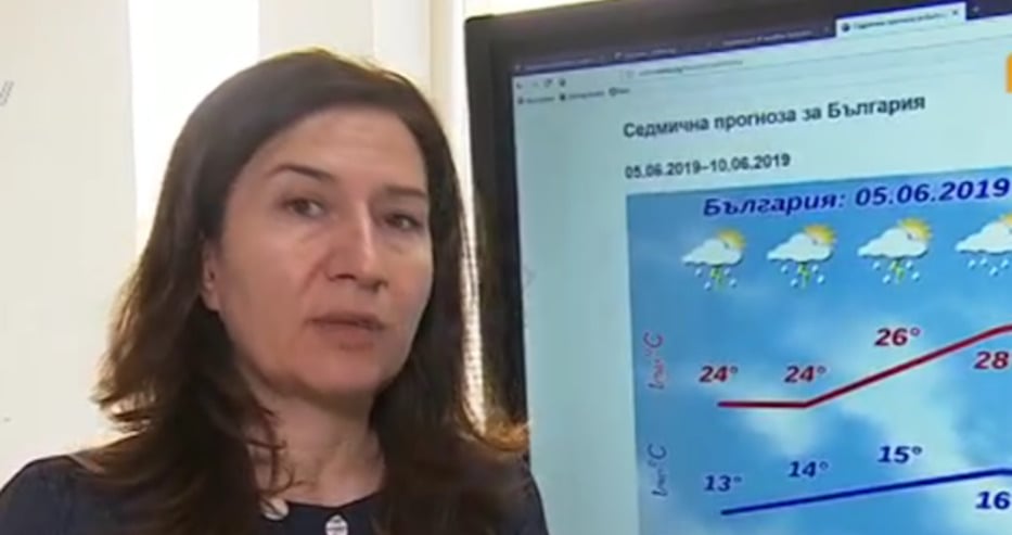 Къде ще вали най-много тази седмица, обясни Анастасия Стойчева от НИМХ