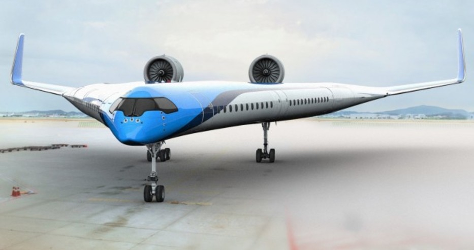 Този самолет ще вози пътници в крилата си