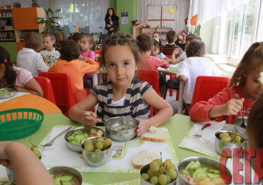 Край на пържените храни, тортите, вафлите и бонбоните в детските градини