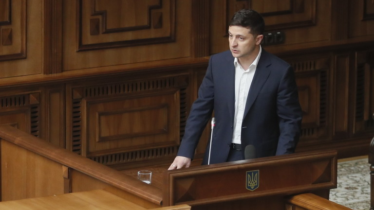 Партията на Зеленски с мнозинство на парламентарния вот
