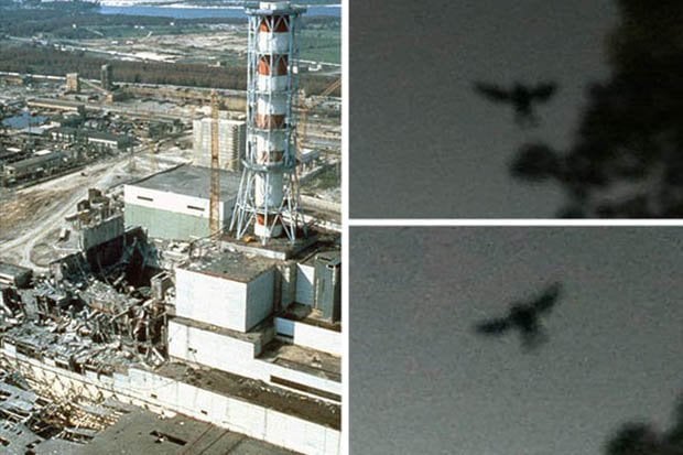 Тайнствено митично същество се появило над Чернобил дни преди трагедията (СНИМКИ)