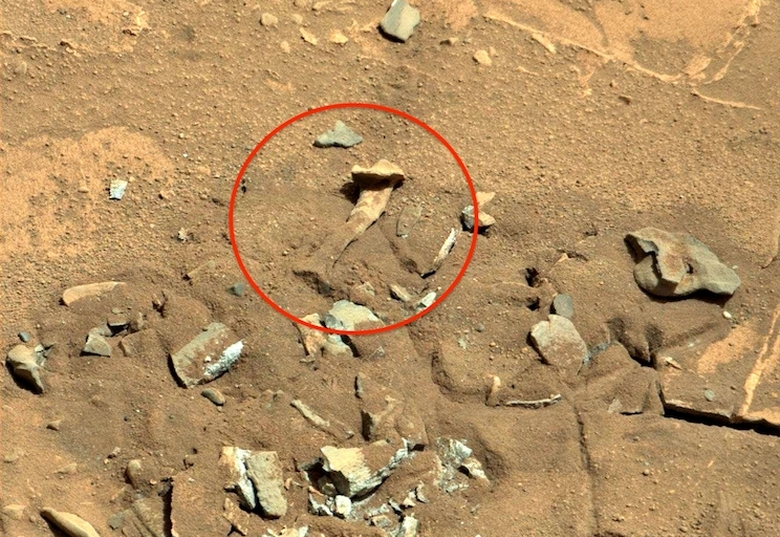 Сензация на Марс! Откриха кост на животно или дори на марсианец (ВИДЕО)