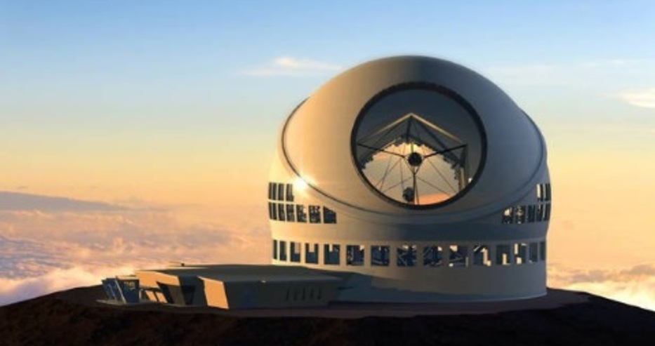 Строят огромен телескоп на свещен хавайски връх