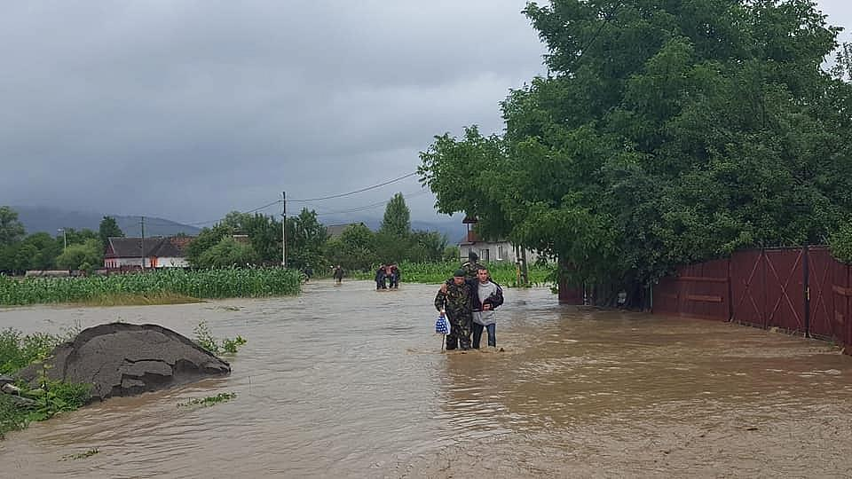 Потоп в Румъния