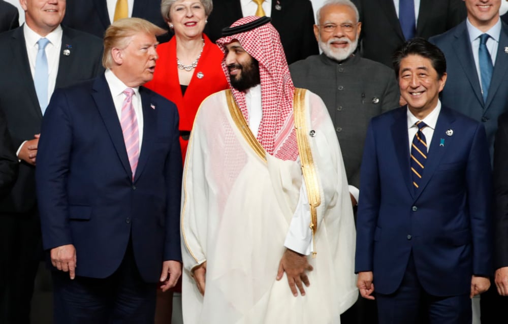 Тръмп разигра саудитския принц на G20 (ВИДЕО)