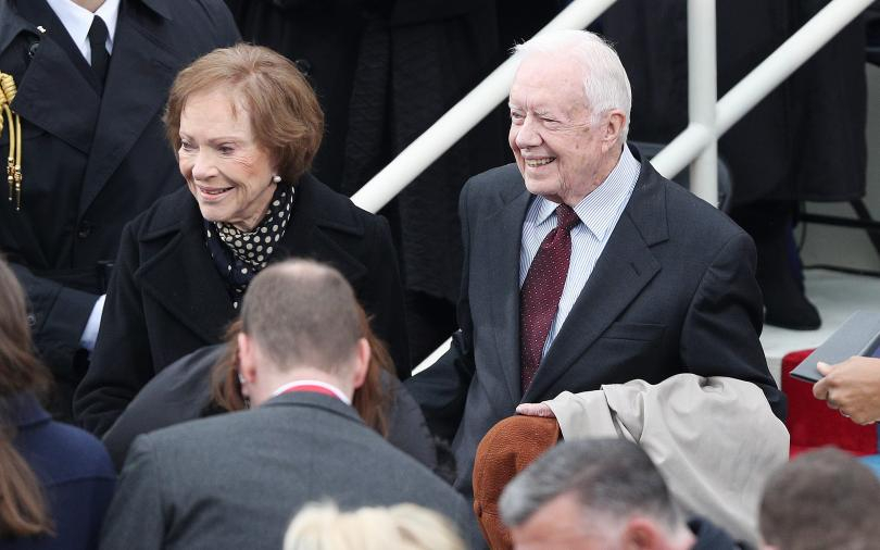 Бившият американски президент Джими Картър и съпругата му са на път да...