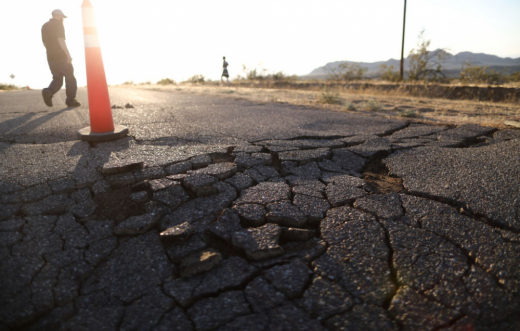 Спътници заснеха последиците от земетресението в Калифорния (СНИМКИ/ВИДЕО)