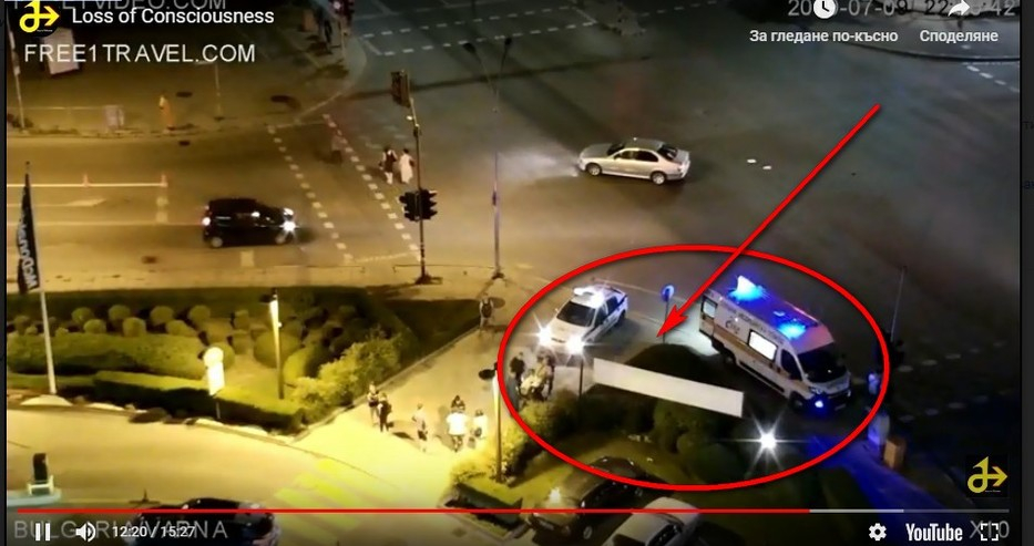 Зловещ инцидент в нощна Варна (ВИДЕО)