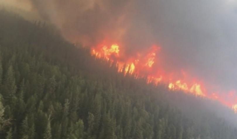 В Аляска продължава борбата с горски пожари