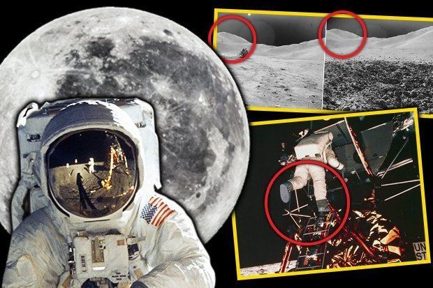 Скрити улики в снимките на НАСА от кацанията на Луната показват, че те са фалшиви 