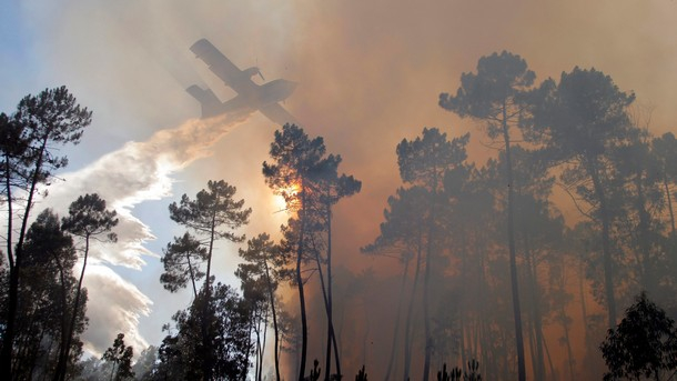 Над 900 пожарникари се борят с огнена стихия в Португалия