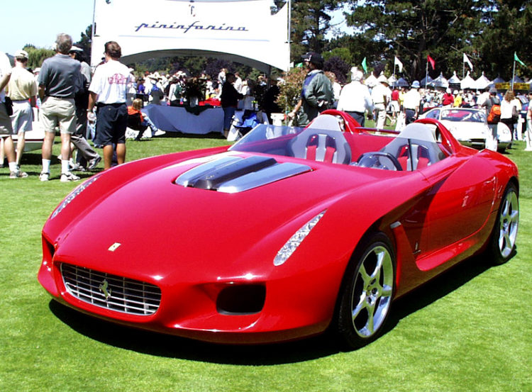 Ferrari Pininfarina Rossa - твърде красива, за да е истинска СНИМКИ