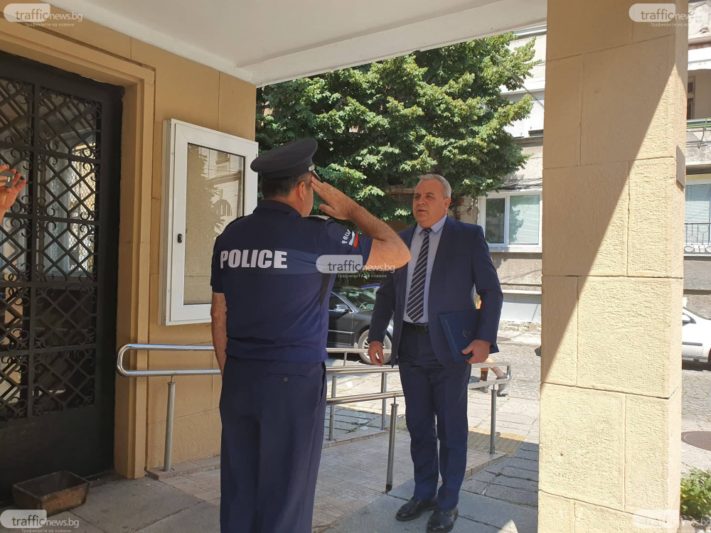Новият директор на полицията в Пловдив встъпи в длъжност със силна заявка 